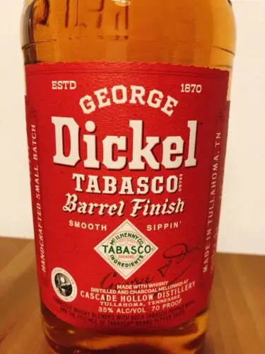 ウイスキー George Dickel Tabasco Whiskey 750ml George Dickel Tabasco Whiskey- 750ml – Liquor Freight